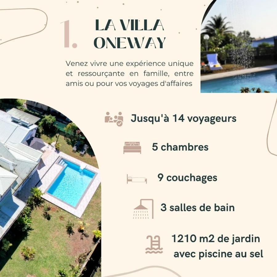 Villa Oneway, Piscine Privee, Classee 3 Etoiles Sainte-Rose Zewnętrze zdjęcie